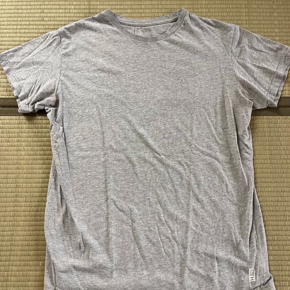 🩶 KITH Essentials Logo Tee - Heather Gray (Size M)